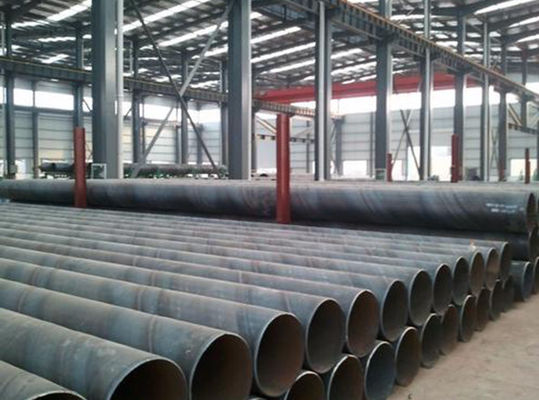 Tubo de acero SSAW de pared gruesa con diámetro exterior 219mm-3620mm Rango de espesor 0,068in-52in 10 20 45