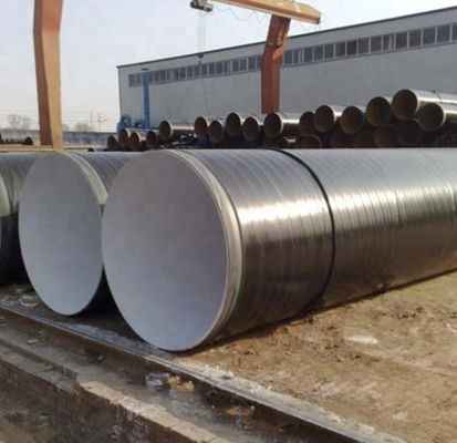 Tubos SSAW de acero al carbono de 3LPE para la industria del petróleo y el gas Diámetro exterior 219.1 mm 2540 mm