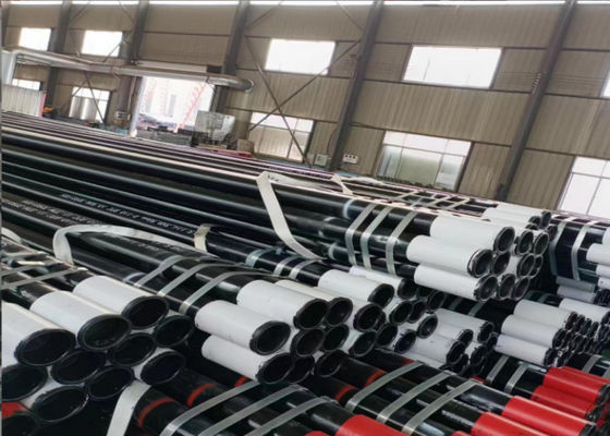 OD 21.3-1420 mm tubo de carcasa de acero al carbono con recubrimiento anticorrosión conexión de extremo roscado masculino duradero