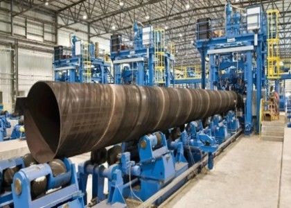 API 5L ASTM A53 SSAW Tubo de acero con diámetro exterior 219.1mm-2540mm