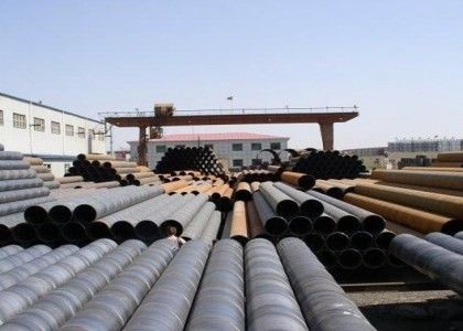 SSAW Fabricante de tubos de acero al carbono tubo soldado tipo redondo laminado en caliente