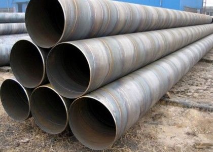 SSAW Fabricante de tubos de acero al carbono tubo soldado tipo redondo laminado en caliente