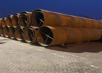 API API EN BS Tubo estándar SSAW para construcción de muelles con servicio de soldadura