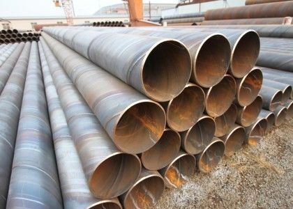 Tubo de acero SSAW para el suministro de líquidos a baja presión
