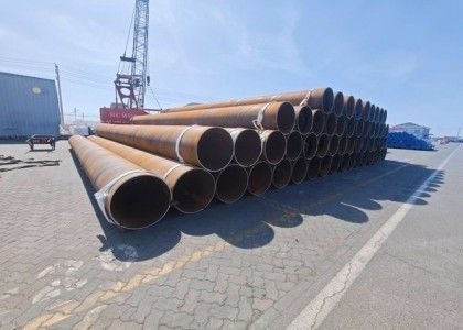 Q235 Q195 Grado A B 2235 mm Tubo de acero SSAW con pared de 5 mm-25,4 mm