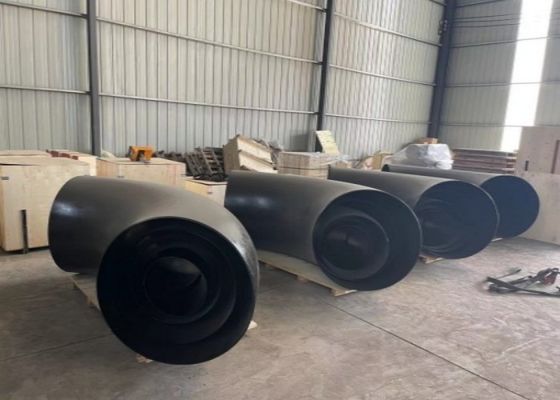PN25 Accesorios para tubos de acero de prensa de trabajo ASME B 16.9 Conforme a la norma ASME B16.5