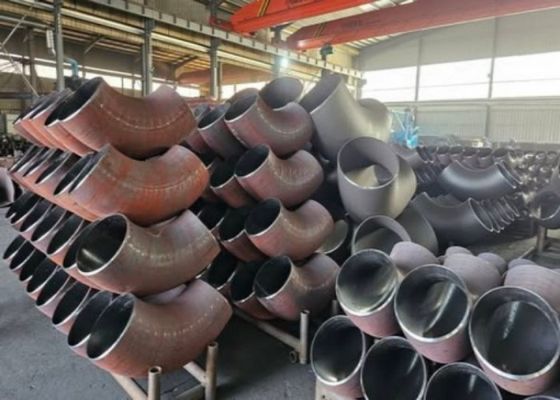 PN25 Accesorios para tubos de acero de prensa de trabajo ASME B 16.9 Conforme a la norma ASME B16.5