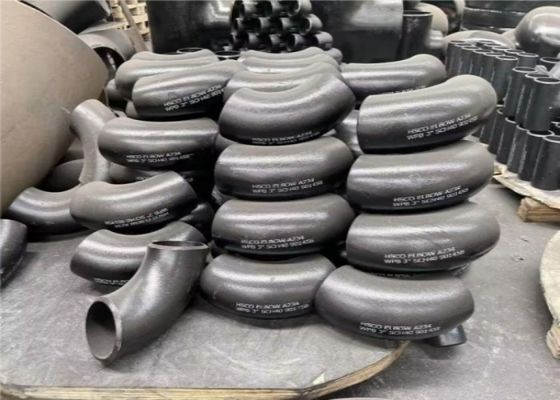 ASME B 16.9 Accesorios de tuberías de acero para dimensiones sin costura 1/2'-12' en alta demanda