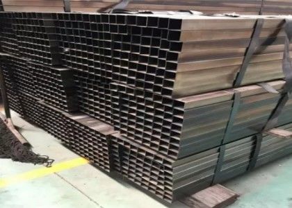 Tubo cuadrado galvanizado 25x25x1.2 mm 40x40 mm 50x50x2.5 mm Tubo de sección hueca