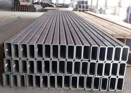 Sección hueca de acero rectangular ASTM A500 con servicio de procesamiento de descoiling y superficie de color