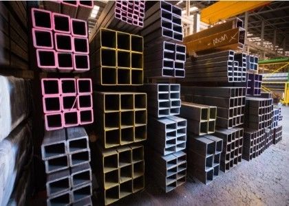 Q235 Secciones huecas de acero con servicio de procesamiento de soldadura