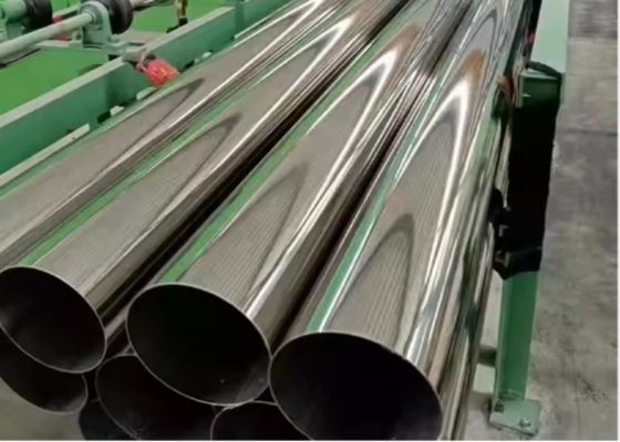 Tubo sin costura de acero inoxidable de forma redonda con norma ASTM A249