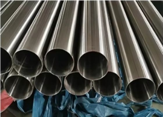 Tubo de acero inoxidable estándar ASTM A249 con extremos abovedados y grosor de 0,3 mm-150 mm