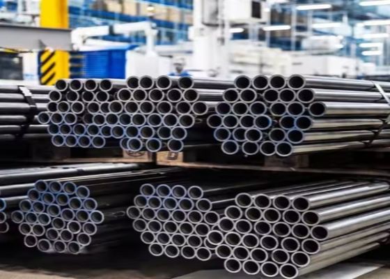 5.8M 6M longitud de acero inoxidable de tubería estructural con DIN 17458 estándar