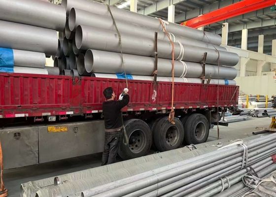 Tubos de acero inoxidable de 48 pulgadas con extremos planos resistentes a altas temperaturas