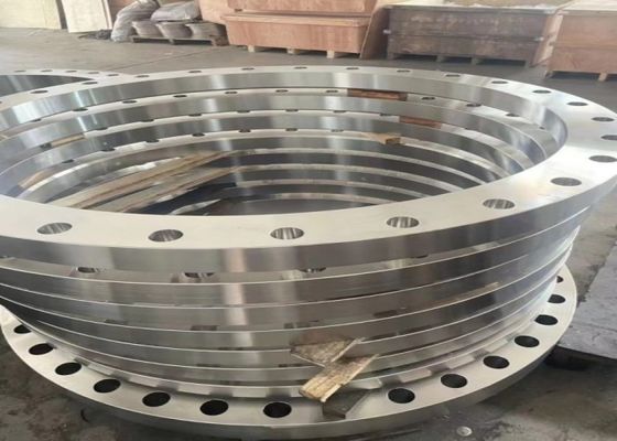 Anillo de brida de acero para conexión roscada en entornos de temperatura