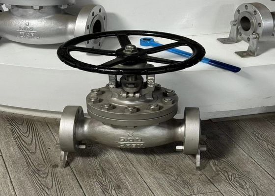 DN10-DN50 válvulas de acero con soporte personalizado y operación manual