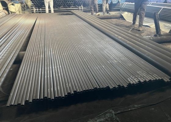 Pipa de acero ASTM A53 SMLS con tolerancia ± 5% y proceso de producción por extrusión en caliente