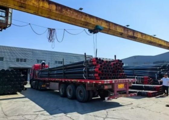 Equipo de perforación API 5CT Tubos con forma de hilo de apoyo y barnizado