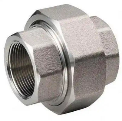 Fittings de tubos de aleación galvanizados de acabado de acero inoxidable forjado para conexión de soldadura trasera