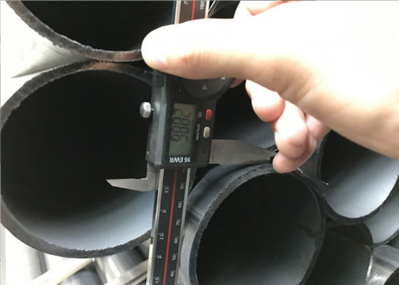 6.4M longitud resistencia eléctrica tubo de acero soldado ERW con tapa de protección de extremo inspección por parte de terceros SGS