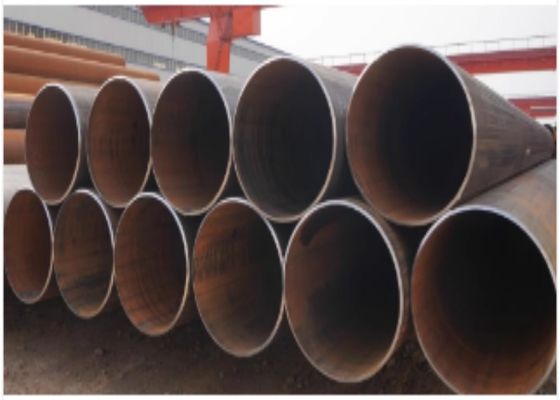 Tubería de acero LSAW para estructura desnuda con espesor de pared de 5 mm-50 mm