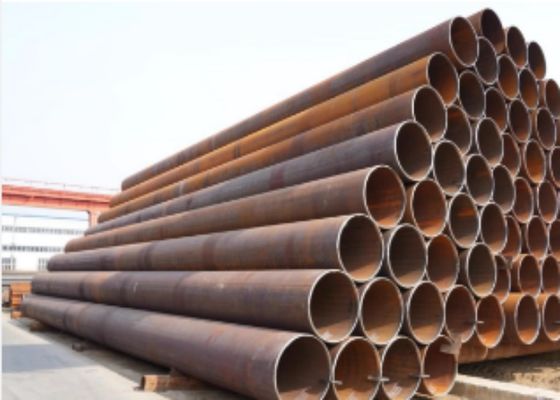 Tubería de acero LSAW de 5mm-50mm para tubería estructural, construcción de pilotes