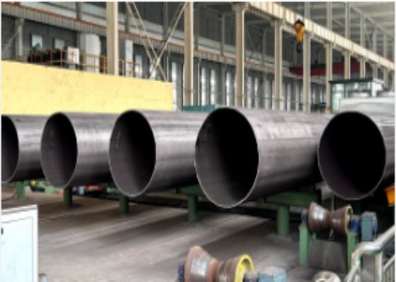 Tubería de acero LSAW para estructura desnuda con espesor de pared de 5 mm-50 mm