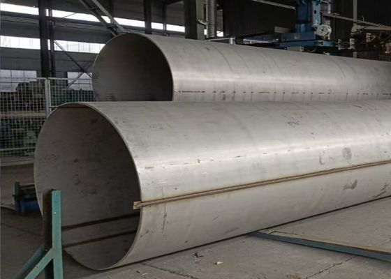 Tubo de acero LSAW estándar ASTM A252 con línea soldada longitudinal y 5mm-50mm WT