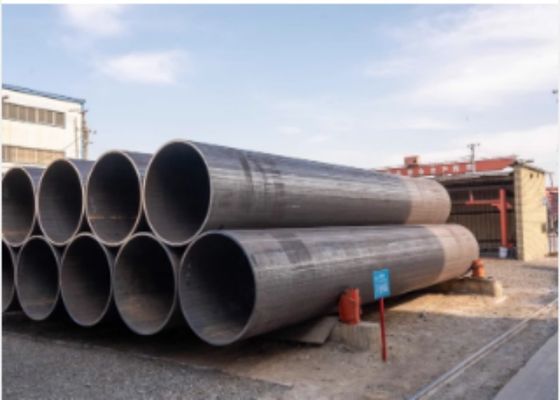 Tubería de acero LSAW duradera para tuberías de transmisión de petróleo y gas de alta presión