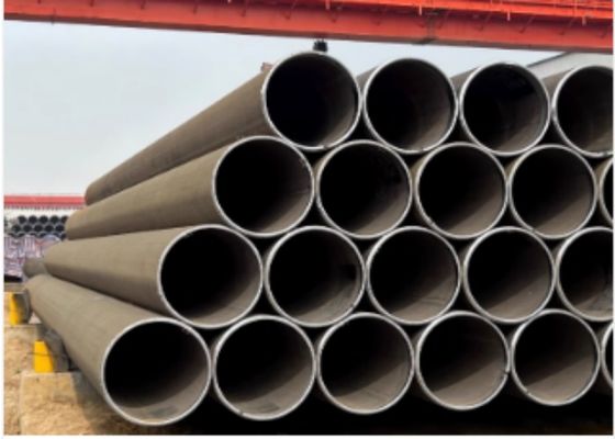 Tubería de acero LSAW de gran diámetro, duradera para proyectos estructurales y offshore