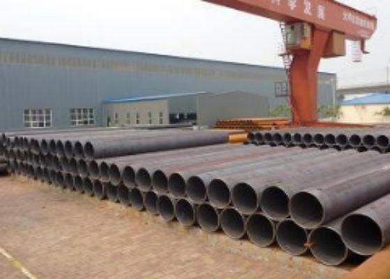 Tubería de acero LSAW OD 355.6-2320mm esencial para la construcción de pilotes