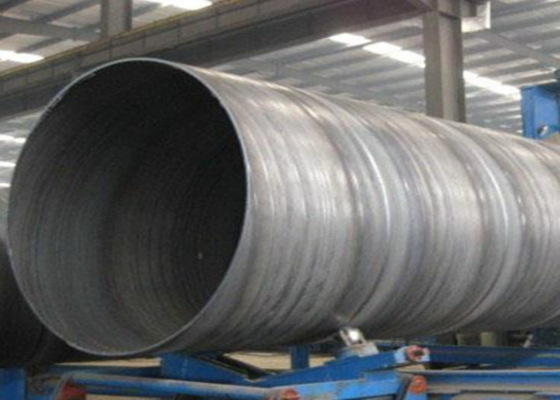 Tubería de acero SSAW estándar JIS 5mm-25.4mm de espesor de pared para petróleo y construcción