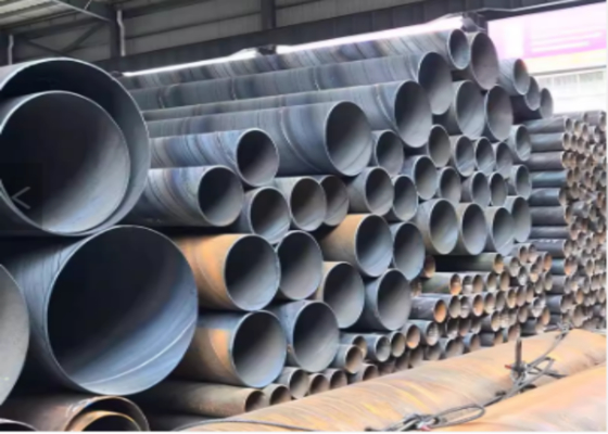 SSAW Tubo de acero 219.1mm-2540mm OD 5mm-25.4mm espesor de pared