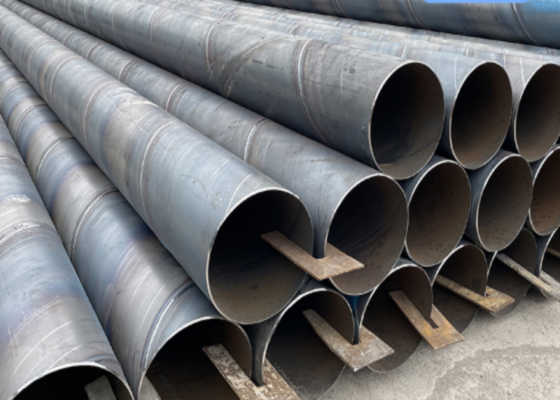 Tubería de acero SSAW 219.1mm-2540mm para suministro de agua, gas y petróleo