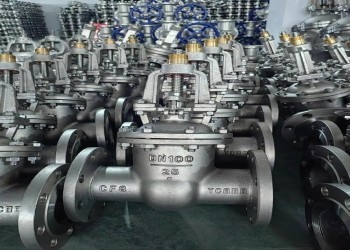 Válvula de puerta manual de clase 150lb-1500lb acero de capó abrochado