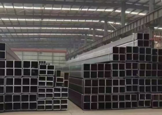 Secciones huecas de acero laminado en caliente Q195-235 0,5-25 mm para la construcción