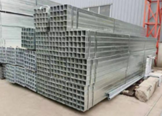 Sección hueca de acero ASTM A500 10000 toneladas Capacidad de suministro