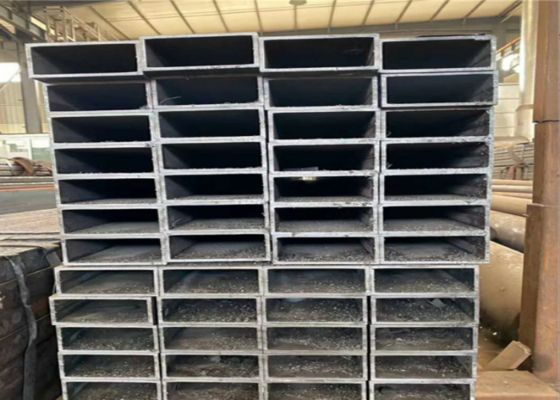 Secciones huecas de acero S235JR OD 15-1000mm Negro Rectangular