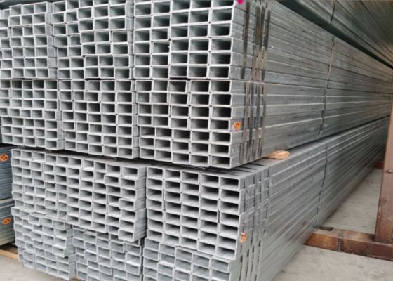 Secciones huecas de acero de 0,5-50 mm de espesor ASTM A500 para tuberías estructurales