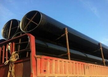 Corrosion Resistant LSAW Steel Pipe with Black Paint Coating and Bevel Ends for Structural Applications