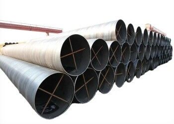 Tubo de acero LSAW con diámetro exterior de 355,6 mm-2320 mm, grosor de pared de 5 mm-50 mm y recubrimiento 3PE para el transporte de fluidos duraderos