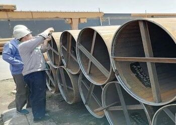 Corrosion Resistant LSAW Steel Pipe with Black Paint Coating and Bevel Ends for Structural Applications