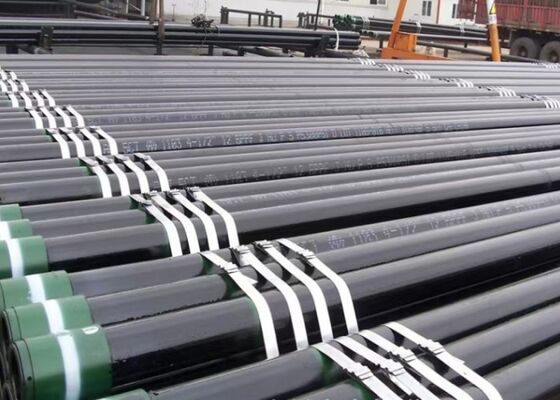 Tubos API 5CT con tratamiento apagado y templado para perforación de yacimientos petrolíferos con un diámetro exterior de 21,9 a 812,8 mm y 8 a 20 hilos por pulgada