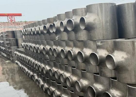 Fittings de tuberías de acero inoxidable 304 con conexión de soldadura de fondo Alta resistencia a la corrosión y tolerancia de mecanizado de precisión +/- 0,01 mm