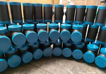 ASME B 16.9 Accesorios de tuberías de acero estándar con conexión de soldadura de fondo y tratamiento de superficie galvanizado