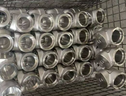 Fittings de tubos de acero de alta resistencia a la corrosión con tolerancia de mecanizado de precisión +/- 0,01 mm y soporte OEM personalizado