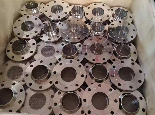 Flancas de acero resistentes a altas temperaturas para aplicaciones de alta presión que cumplen con múltiples normas internacionales