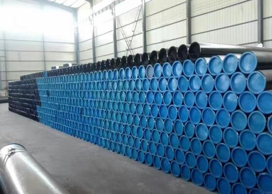 Tubo de acero sin costura conforme a la API 5L con espesor de pared de 2 mm a 60 mm y recubrimiento FBE para aplicaciones industriales