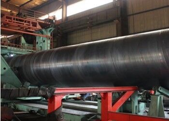 219.1mm   2540mm Diámetro exterior SSAW tubo de acero con longitud 6M/12M y revestimiento 3PE para el sector energético